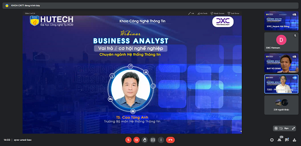 Sinh viên IT khám phá cơ hội nghề nghiệp của chuyên ngành Hệ thống thông tin tại hội thảo Business Analyst 18