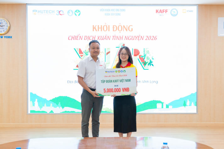 “Xuân Sắc Xanh” ý nghĩa cùng sinh viên Viện Khoa học Ứng dụng và Khoa Xây dựng 84