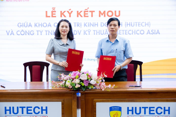 HUTECH ký kết MOU với 04 doanh nghiệp, mở ra cơ hội học tập và trải nghiệm thực tế hữu ích cho sinh viên Quản trị kinh doanh 119