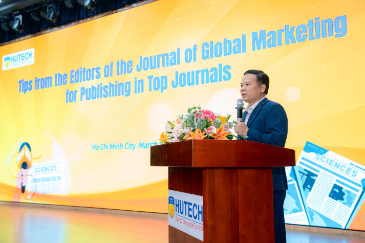 Tổng biên tập Journal of Global Marketing chia sẻ quyết chinh phục tạp chí khoa học quốc tế uy tín 72
