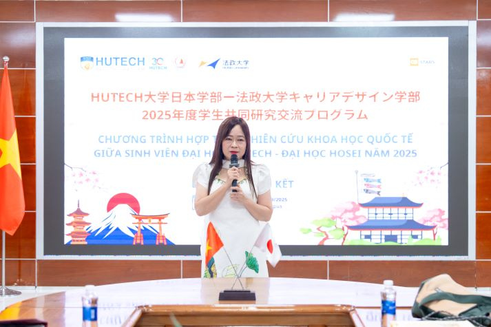 HUTECH and Hosei University students wrap up international research and exchange activities 16