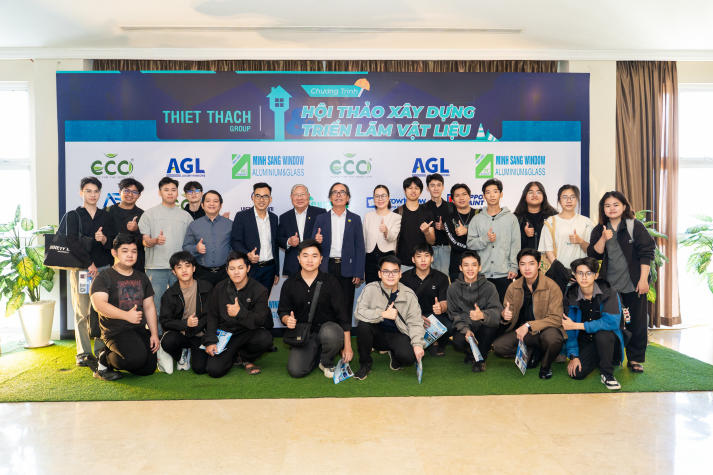 THIET THACH Group mang xu hướng vật liệu mới đến với sinh viên Khoa Kiến trúc - Mỹ thuật 85
