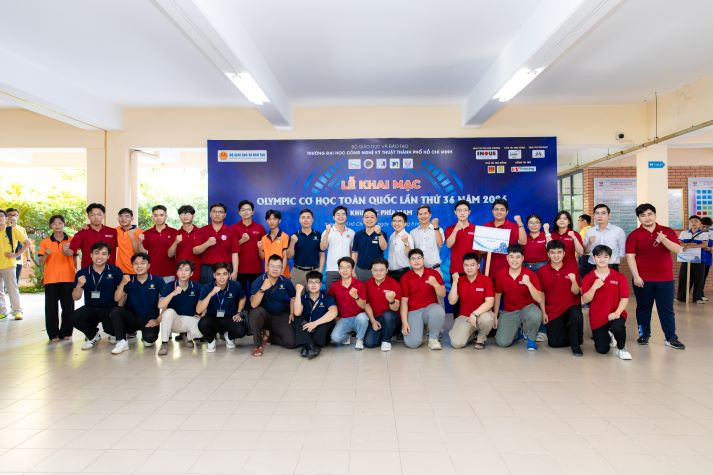 Sinh viên HUTECH tranh tài tại Olympic Cơ học toàn quốc lần thứ 36 năm 2026 45