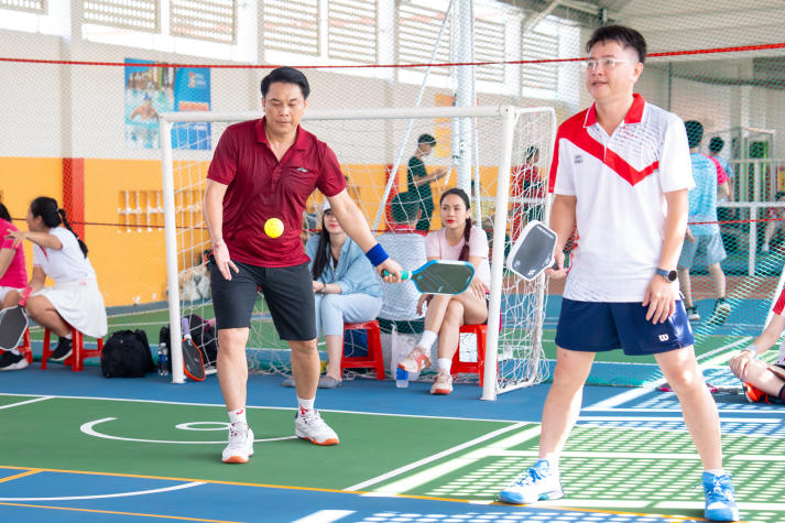 HUTECH "ẵm" 05 huy chương tại Giải Royal School Open Pickleball Tournament 2025 24