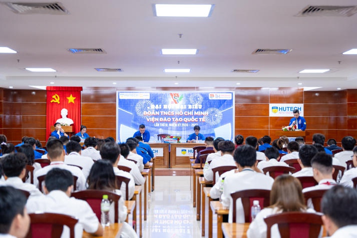 Căng tràn nhiệt huyết tại Đại hội Đại biểu Đoàn TNCS Hồ Chí Minh lần thứ IV của Viện Đào tạo Quốc tế HUTECH 36