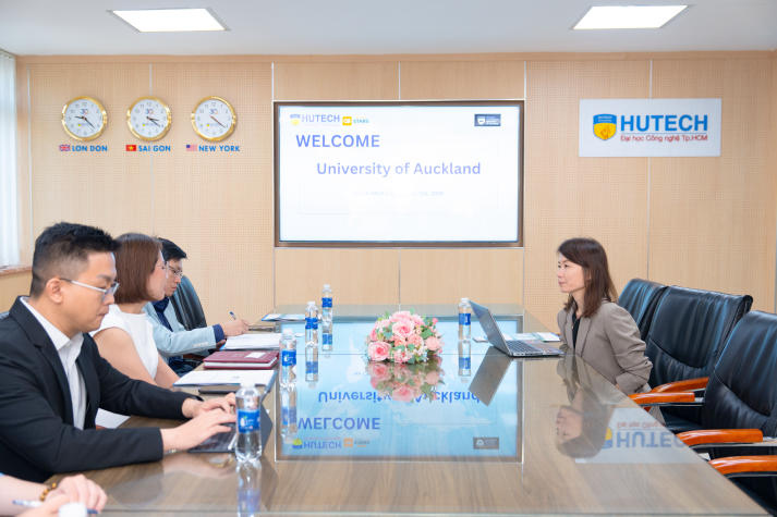 HUTECH và University of Auckland (New Zealand) đẩy mạnh kết nối, mở rộng trải nghiệm học tập xuyên quốc gia 34