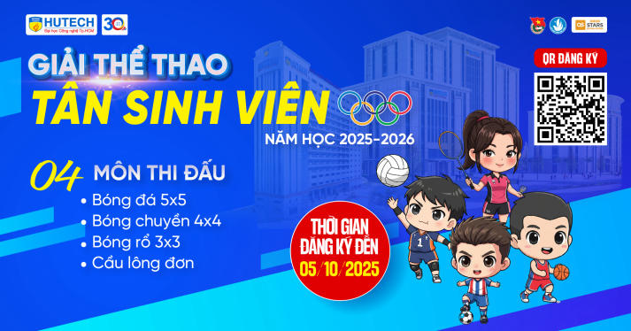 Giải thể thao chào đón tân sinh viên năm học 2025-2026 sắp trở lại với 4 môn thi đấu 12