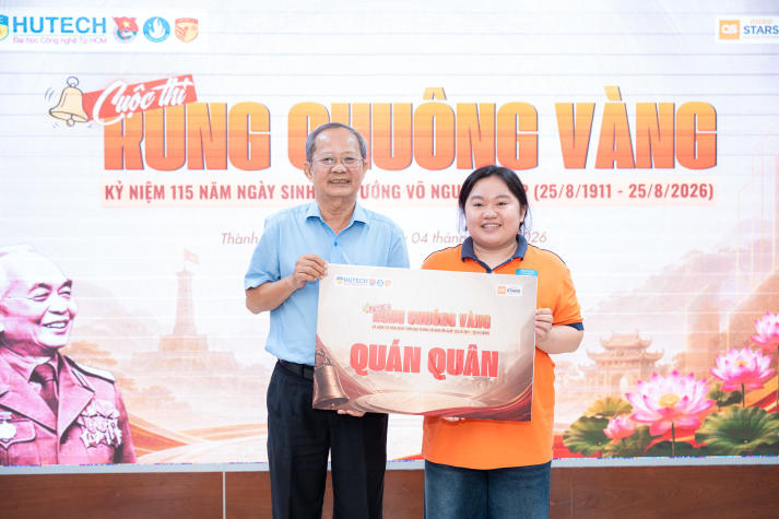 HUTECH-ers so tài kiến thức tại Chung kết “Rung chuông vàng” 65