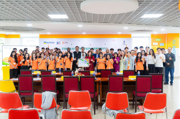 Ra mắt Góc Ấn Độ - điểm giao thoa văn hóa và học thuật tại HUTECH 95