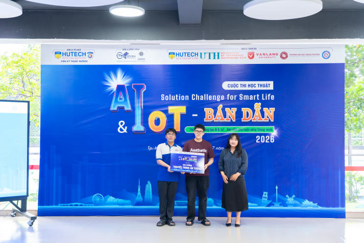 Viện Kỹ thuật dựng “đấu trường” AI và IoT, hội tụ loạt giải pháp công nghệ đột phá của sinh viên liên trường 126