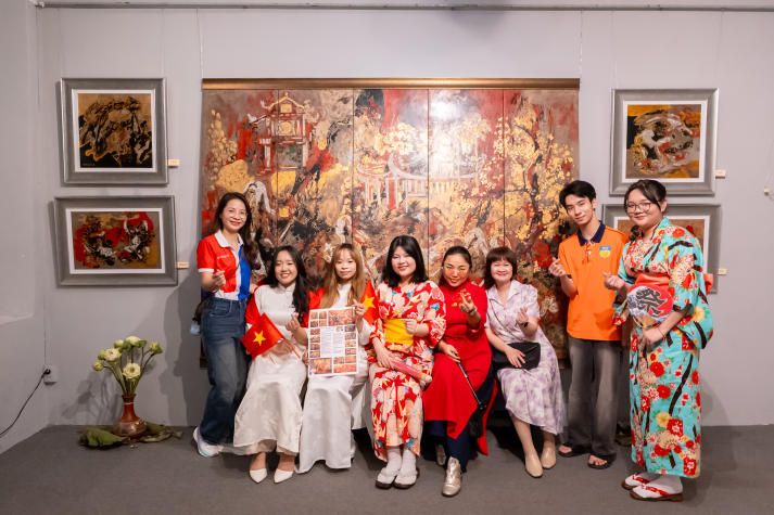 Japanese Studies students join Vietnam - Japan cultural exchange at Golden Autumn 2025 68