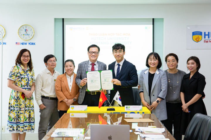 HUTECH ký kết MOU với Trường Đại học Konyang (Hàn Quốc) 15
