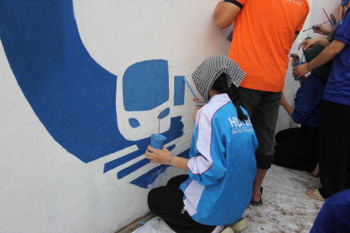 Sôi nổi hoạt động ngay sau Lễ ra quân Mùa hè xanh HUTECH 2025 23