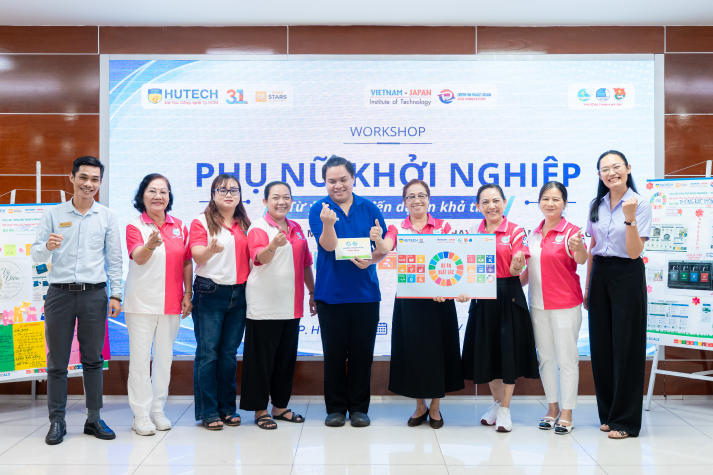 HUTECH đồng hành cùng phụ nữ phường Thạnh Mỹ Tây phát triển tư duy đổi mới sáng tạo và khởi nghiệp 225