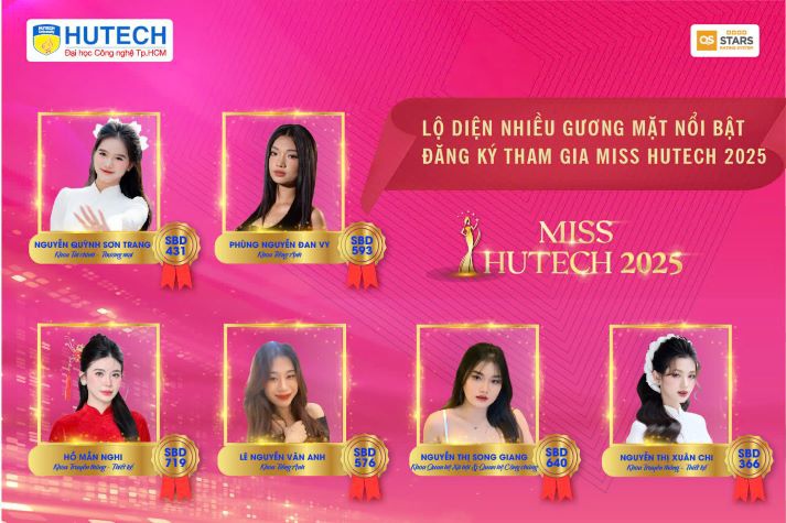 Lộ diện nhiều gương mặt nổi bật đăng ký tham gia Miss HUTECH 2025 9