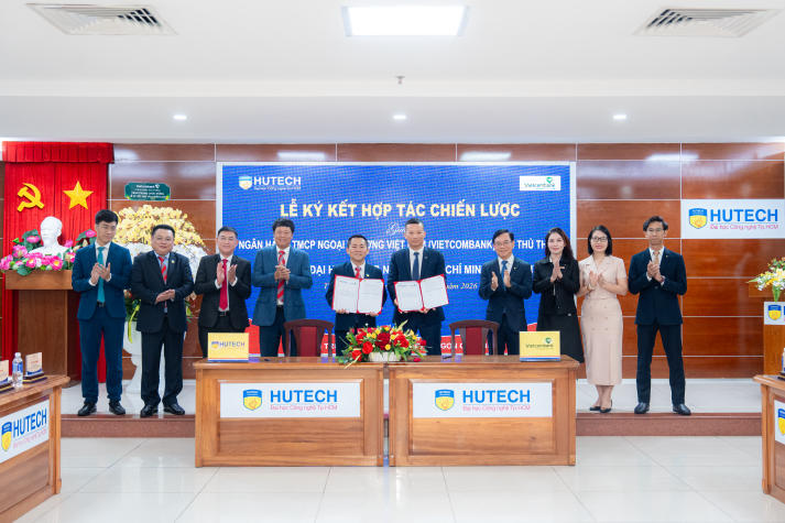 HUTECH Education và Vietcombank ký kết hợp tác chiến lược, chung tay phát triển nguồn nhân lực trẻ 34