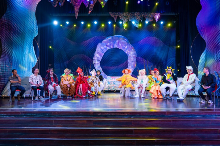 ​Thưởng thức kịch nghệ, sinh viên Truyền thông đa phương tiện mở rộng hiểu biết về nghệ thuật sân khấu