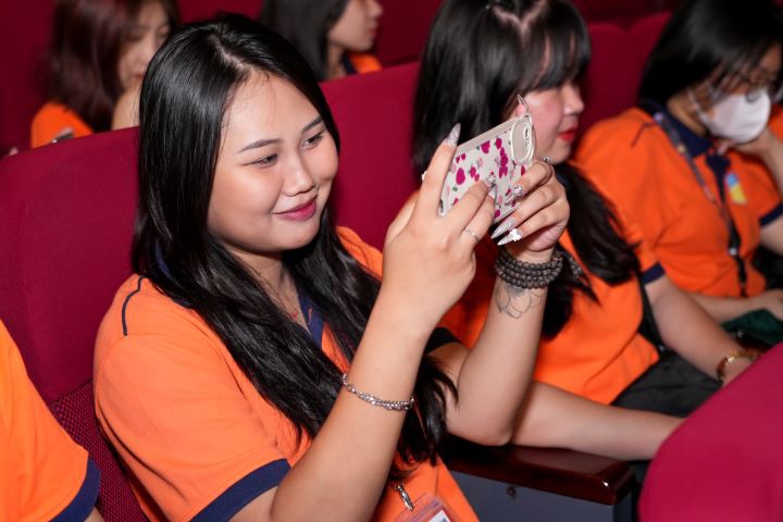 Sinh viên Trung Quốc học HUTECH thích thú giao lưu văn hoá xứ Đài với chủ đề “Ánh trăng nói hộ lòng tôi” 16