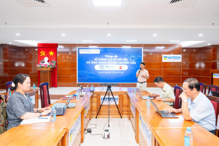 Giảng viên, học viên HUTECH trang bị thêm “trợ thủ” cho hành trình nghiên cứu trong môi trường số 10