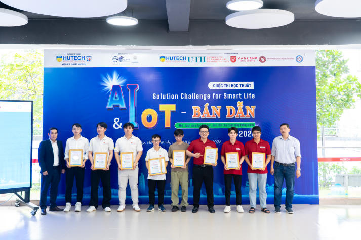 Viện Kỹ thuật dựng “đấu trường” AI và IoT, hội tụ loạt giải pháp công nghệ đột phá của sinh viên liên trường 129