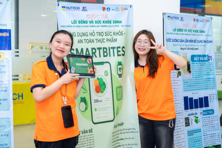 Lối sống xanh - Sức khỏe xanh: Sinh viên HUTECH kiến tạo tương lai bằng hành động bền vững 155