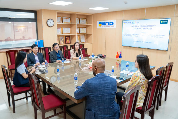 HUTECH and Central Queensland University officially sign articulation agreement 31