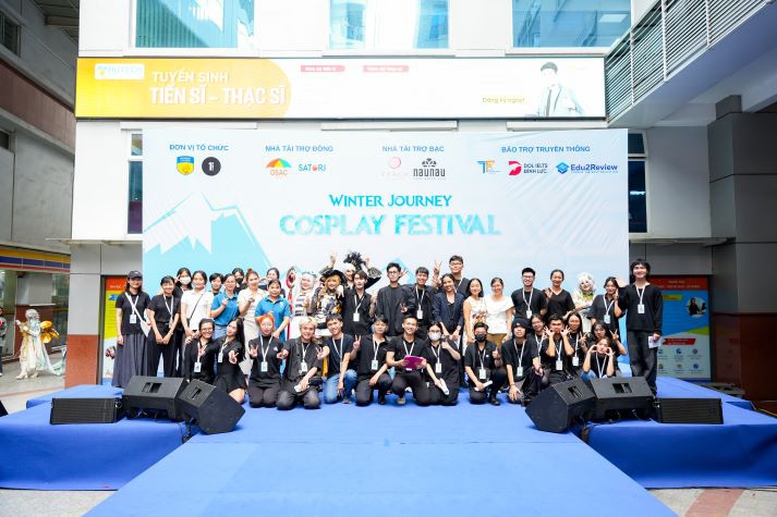 "Cosplay Festival - Winter Journey 2023" - graduation project of Multimedia Communication students 95