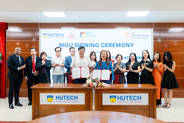 HUTECH Education ký kết hợp tác với TET Education Group: Đẩy mạnh đào tạo liên kết quốc tế và phát triển kỹ năng nghề nghiệp sinh viên 56