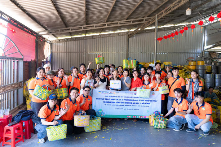 [Ảnh] Sinh viên HUTECH khảo sát mô hình nông nghiệp bền vững tại Bà Rịa - Vũng Tàu (TP.HCM) 23