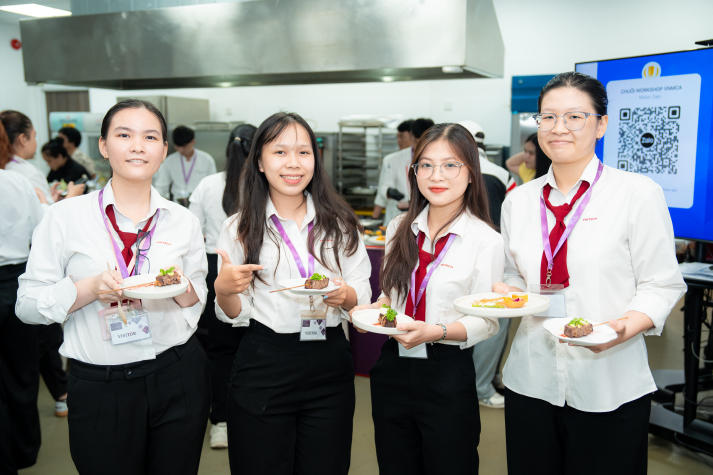 HUTECH-ers “mở rộng vị giác” cùng các đầu bếp đẳng cấp MasterChef tại Classic Fine Foods Việt Nam 48