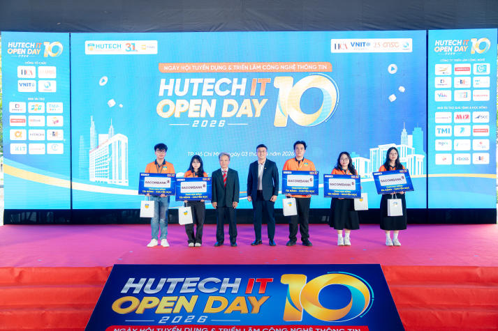 “Sinh viên HUTECH chủ động, chuyên nghiệp” - Lý do hơn 70 doanh nghiệp công nghệ săn nhân tài tại HUTECH IT OPEN DAY 2026 94