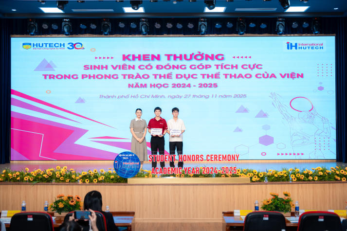 Viện Đào tạo Quốc tế ghi dấu những nỗ lực đáng tự hào tại Lễ tổng kết năm học 2024-2025 100