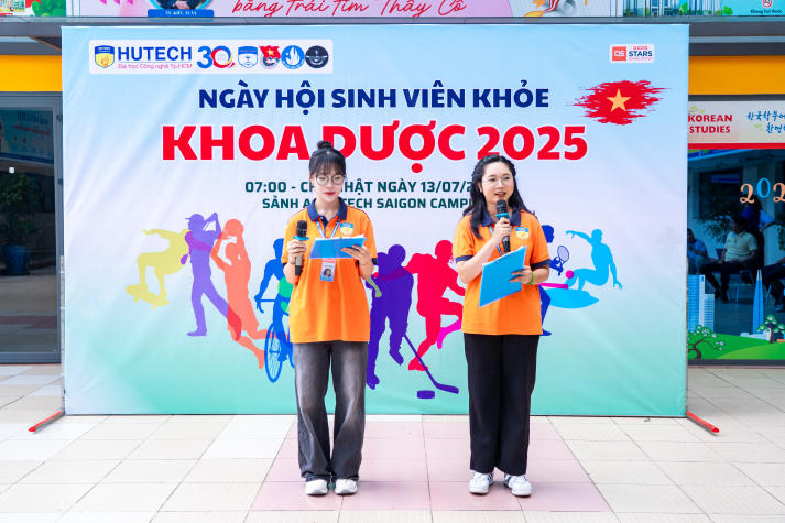 Sinh viên Khoa Dược kết nối và lan tỏa tinh thần tích cực tại Ngày hội Sinh viên khỏe 2025