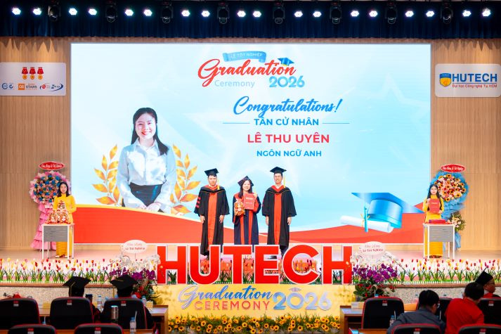 Lễ trao bằng tốt nghiệp HUTECH: Vinh danh nghị lực học tập vượt giới hạn thời gian và tuổi tác 145