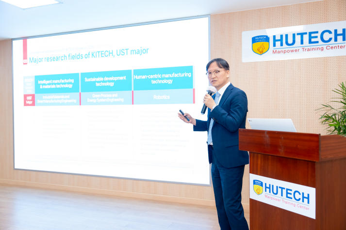 HUTECH ký kết MOU cùng Viện Công nghệ Công nghiệp Hàn Quốc (KITECH) và Đại học Khoa học Công nghệ Hàn Quốc (UST) 66