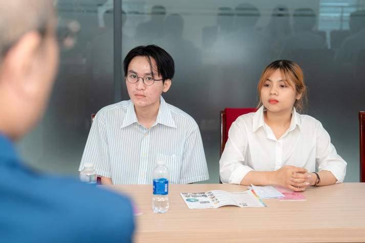 HUTECH đón tiếp Trưởng ban Học bổng Rotary Yoneyama Nhật Bản 72