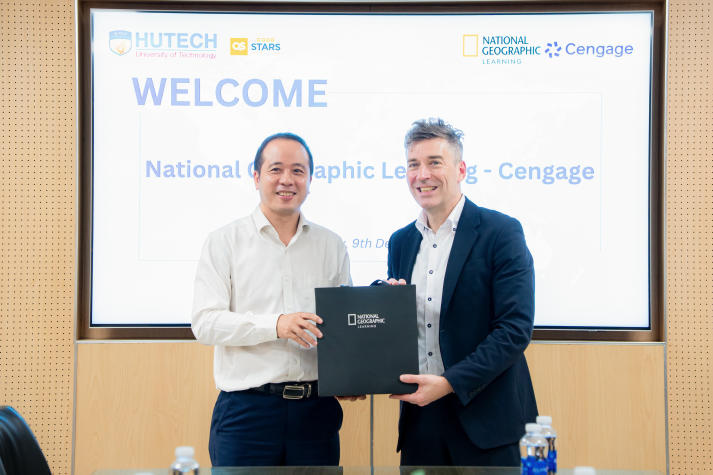 HUTECH thúc đẩy hợp tác chiến lược với National Geographic Learning trong chuyển đổi số giáo dục 69