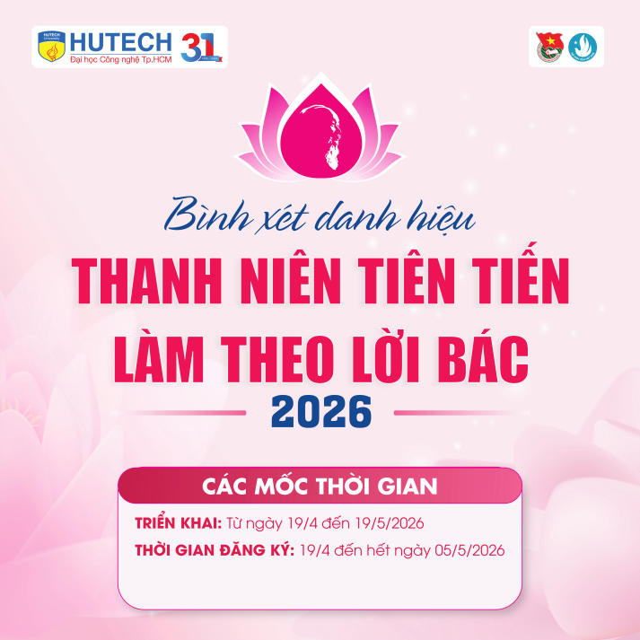 Tự hào 31 năm HUTECH: Tuổi trẻ bùng nổ chuỗi hoạt động chào mừng 165