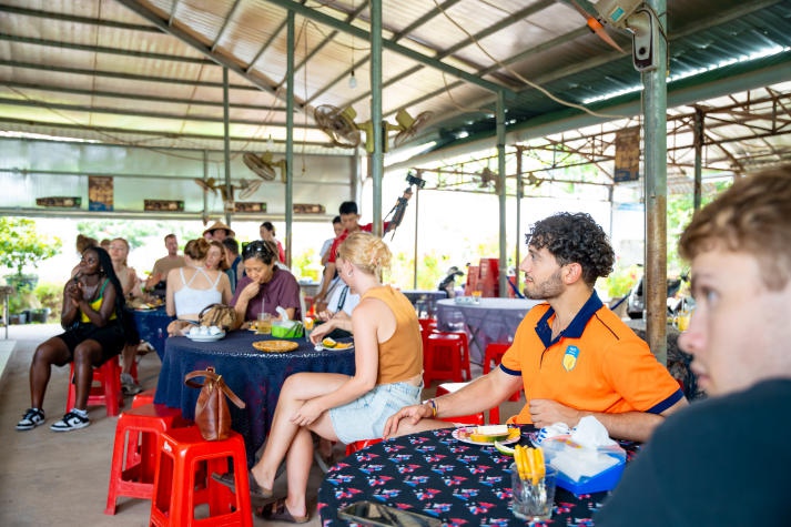 [Video] Exciting Mekong Delta adventure with students from Denmark, Germany, the Netherlands, and HUTECH 116