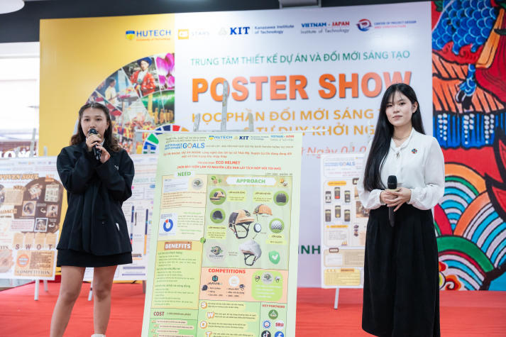 Học cách thiết kế dự án, sinh viên HUTECH phát triển tư duy đổi mới sáng tạo 99