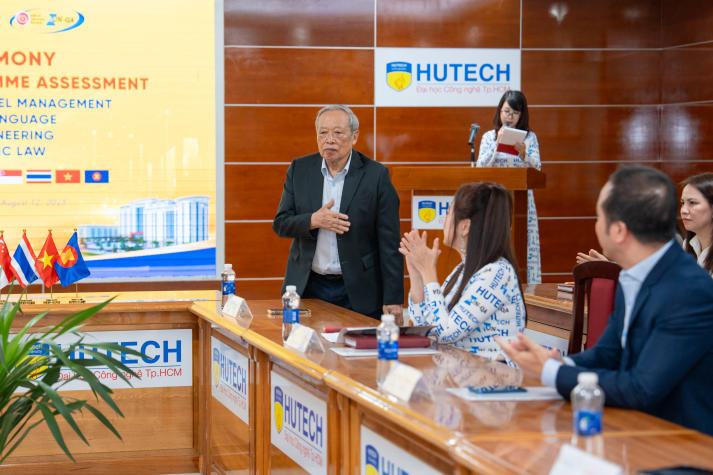 HUTECH chính thức khai mạc đánh giá ngoài 04 chương trình đào tạo trình độ Thạc sĩ theo tiêu chuẩn AUN-QA 54