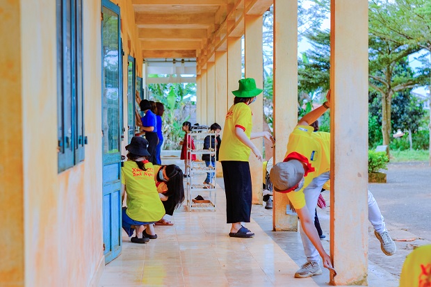 Sinh viên Khoa Luật ghi dấu mùa xuân tại Lâm Đồng với chiến dịch “Người người vui xuân - Nhà nhà ấm Tết” 73