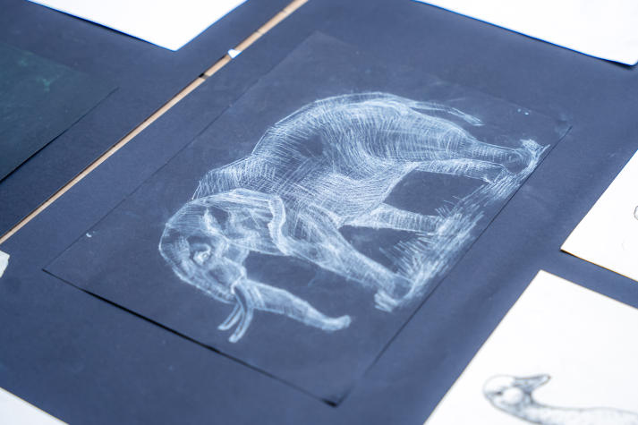 [Video] Triển lãm Hình hoạ tạo hình - Ký hoạ thiên nhiên qua góc nhìn của sinh viên Thiết kế đồ hoạ 55