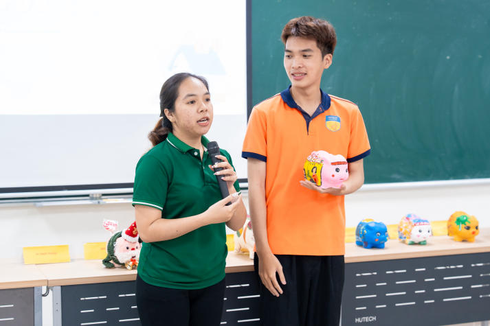 Gom yêu thương - tạo thay đổi: Sinh viên Viện Khoa học Ứng dụng  lan tỏa giá trị nhân văn qua “Piggybank for Change 2025” 66