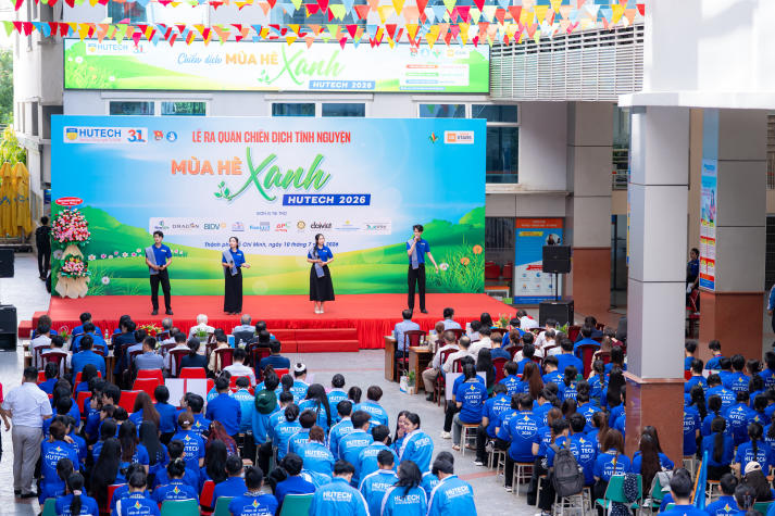 “Đặt lịch” tỏa sáng cùng loạt sân chơi tài năng, phong trào tại HUTECH 185