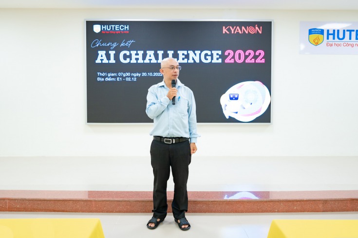Các diễn giả đã chia sẻ về cơ hội phát triển, phổ nghề nghiệp và thị trường rộng lớn của lĩnh vực AI tại Việt Nam HUTECH 2