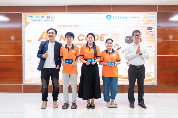 Sinh viên Khoa Tài chính - Thương mại trải nghiệm tạo Video & App bằng AI “No-code” 86
