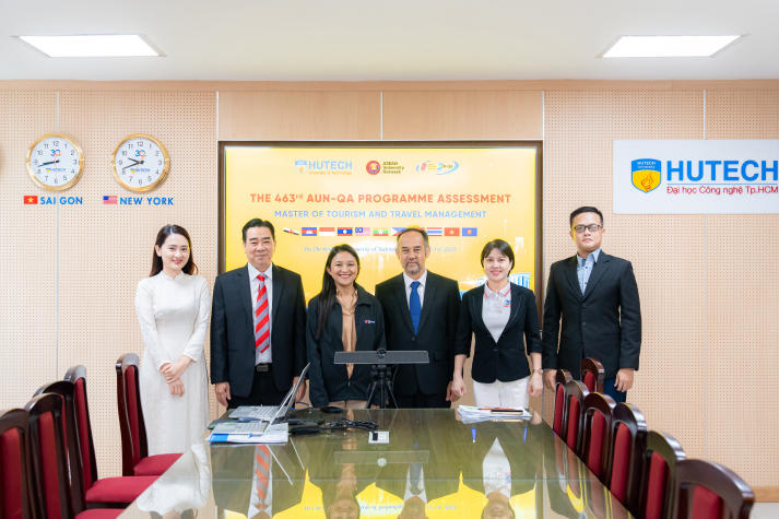 HUTECH chính thức khai mạc đánh giá ngoài 04 chương trình đào tạo trình độ Thạc sĩ theo tiêu chuẩn AUN-QA 135