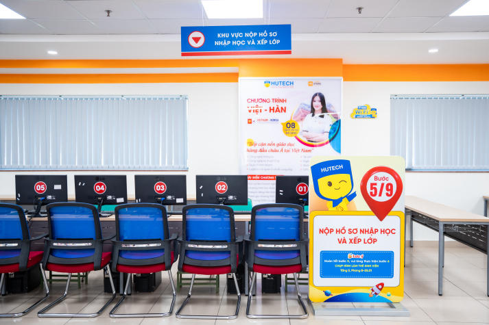 HUTECH sẵn sàng chào đón tân sinh viên nhập học 37