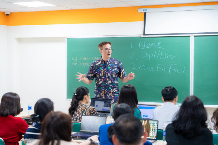 Giảng viên HUTECH nâng cao năng lực nghiên cứu định lượng trong giáo dục từ chuyên gia Hoa Kỳ 57